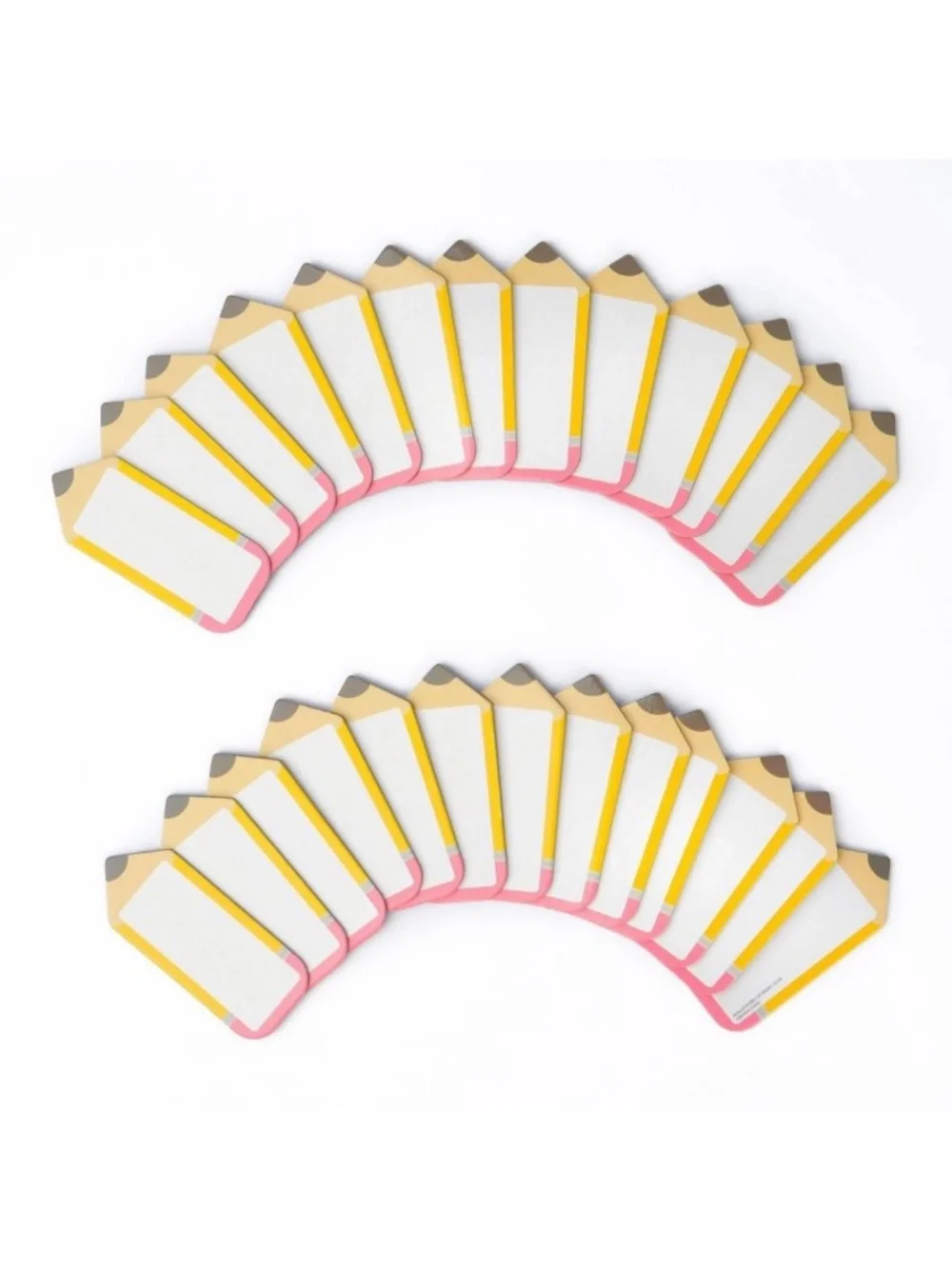 Target Bullseye Pencil Shaped Dry Erase Magnets Classroom Decor